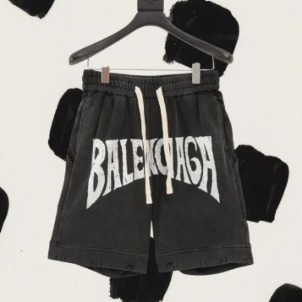 Balenciaga Black Shorts